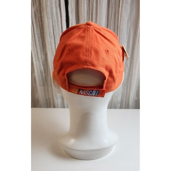 Checkered Flag Sports Signed NASCAR #33 Harry Gant Baseball Cap, Orange - Picture 4 of 10
